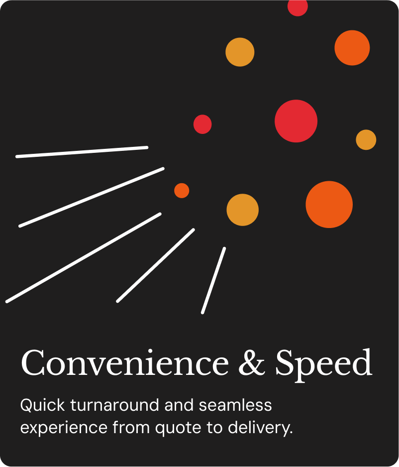 convenience & speed card