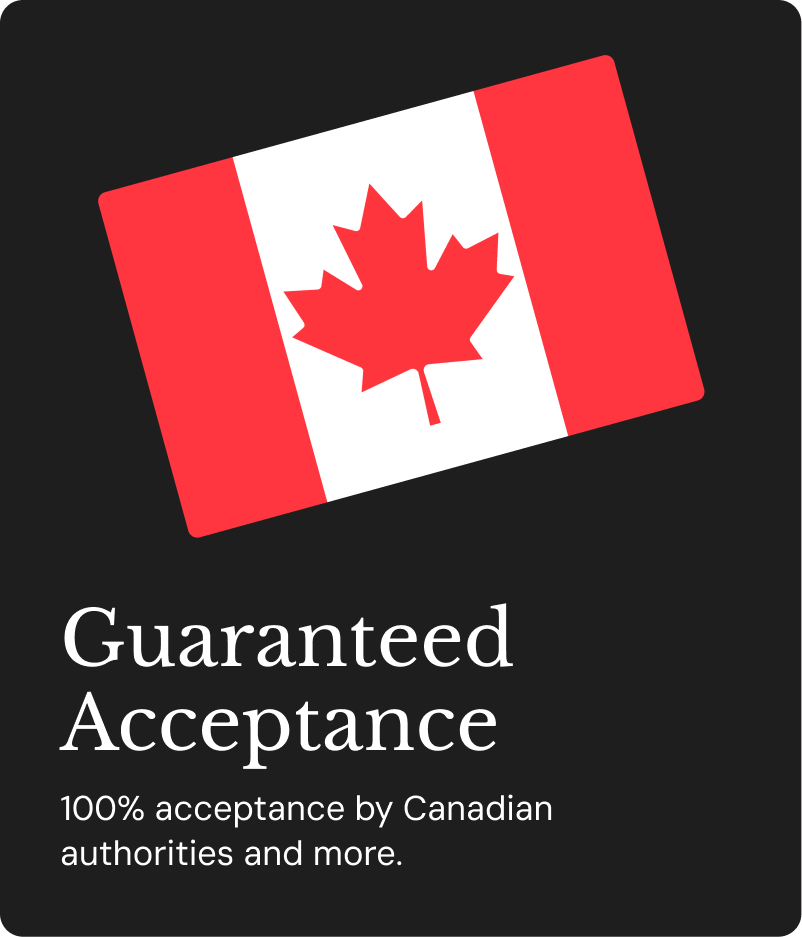 guarenteed acceptance translation guarenteed acceptance translation