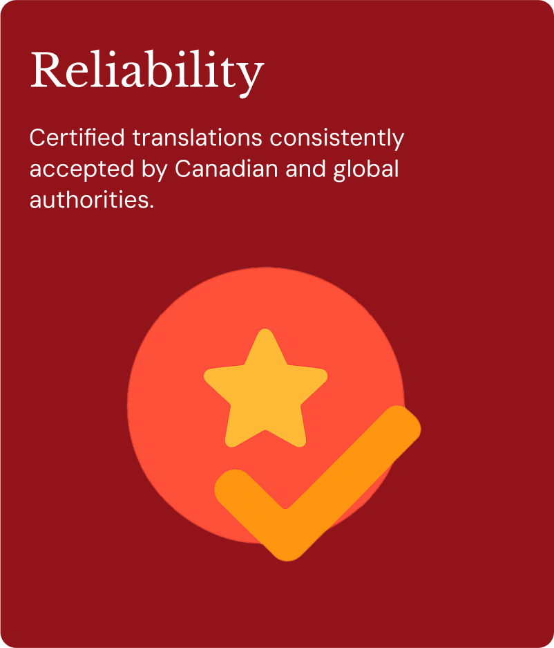 reliability card