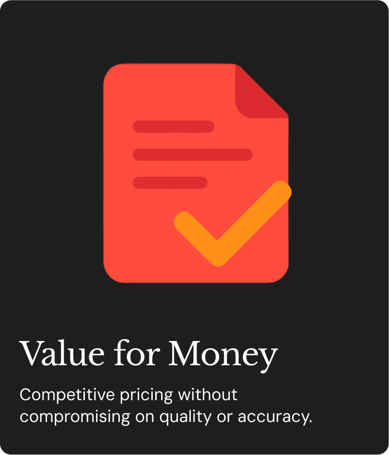 value for money card